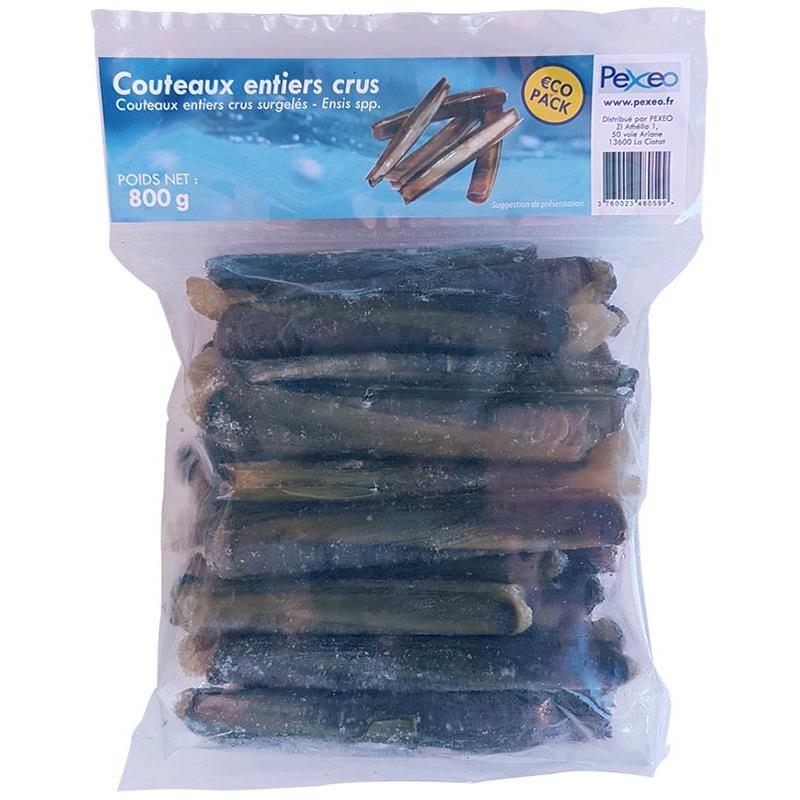 Couteaux Entiers Surgelés Pexeo Eco