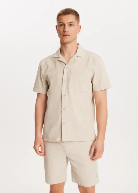 Corduroy overhemd zand (ZND.L)