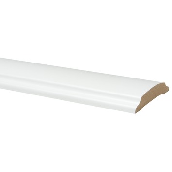 Deurlijst MDF wit folie 18x90 mm colonial 260 cm