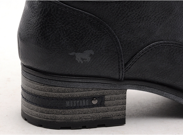 Mustang boots bottine talons femme 1229521 bleu