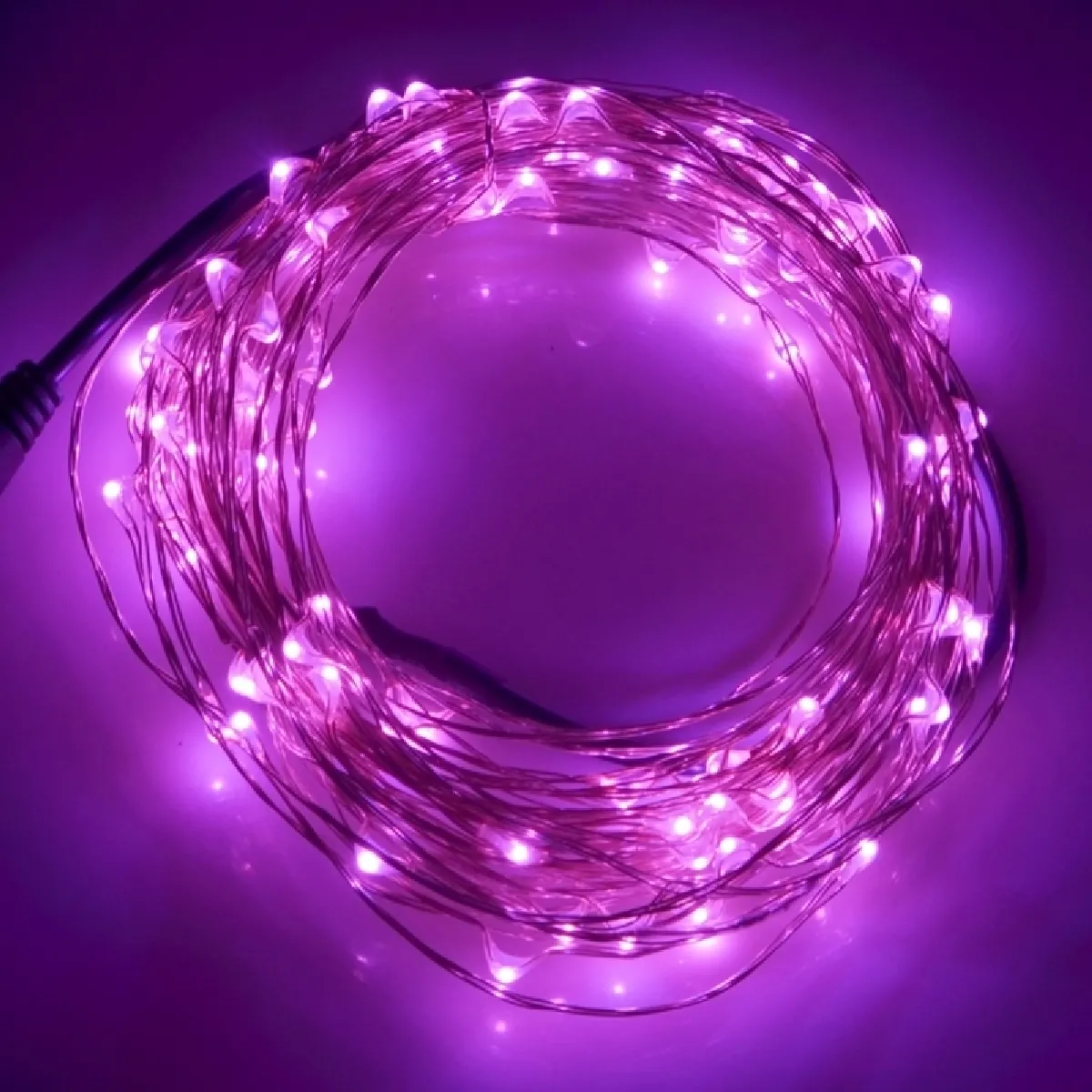 Wewoo Guirlande rose 10 m - LED SMD-0603