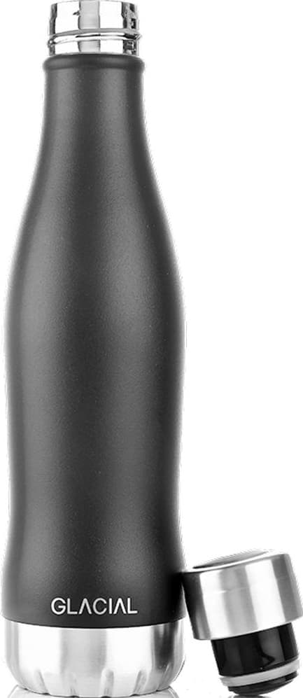 Glacial vandflaske GL1818500014 (matte black)