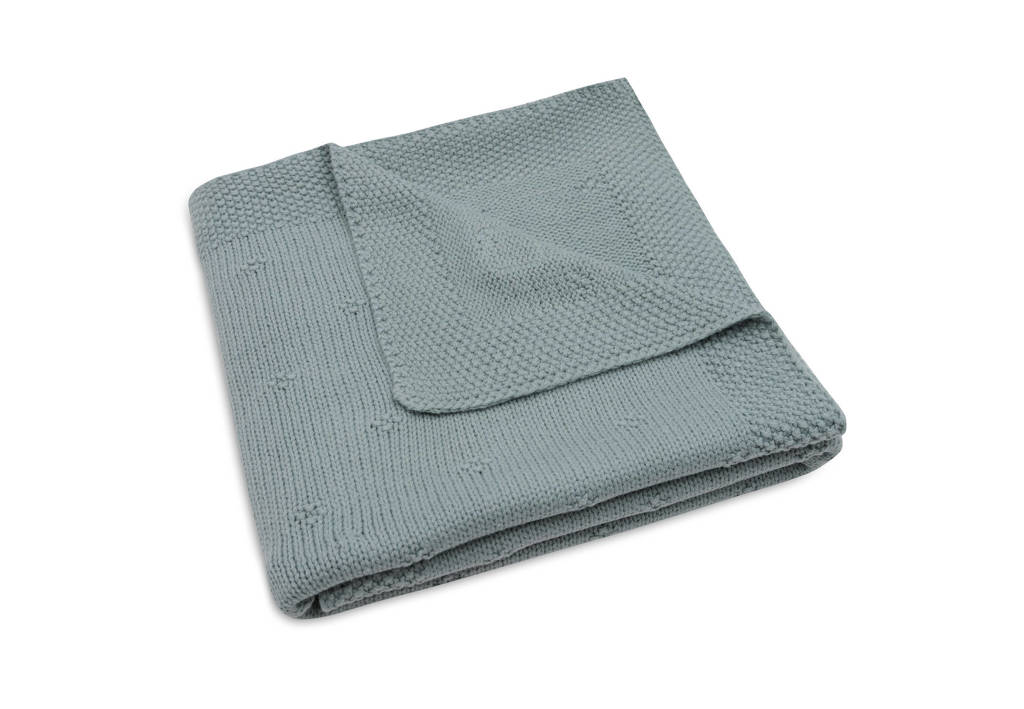 wiegdeken Cosy Knit - Sea Green