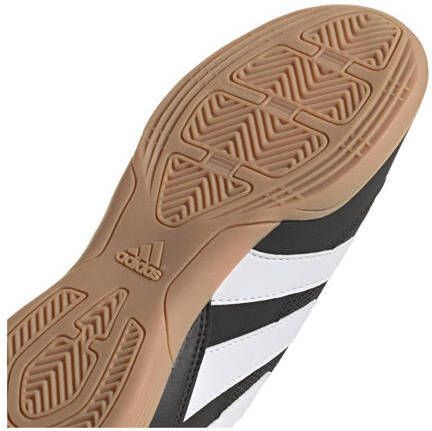 Adidas Perfor ce Predator 24 Indoor Sala Junior zaalvoetbalschoenen zwart wit rood Imitatieleer 36 2 3