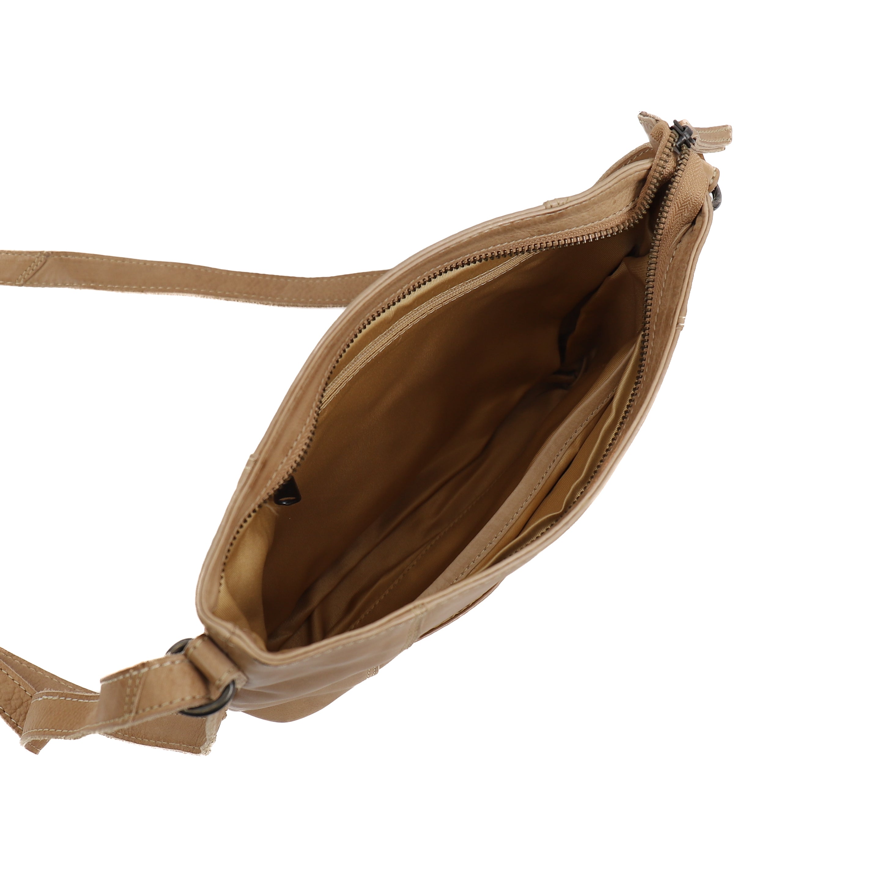 Kleine schoudertas 'Zoë' beige Beige