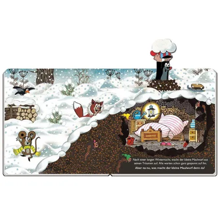 Trötsch Der kleine Maulwurf - Mein erstes Winterspielbuch