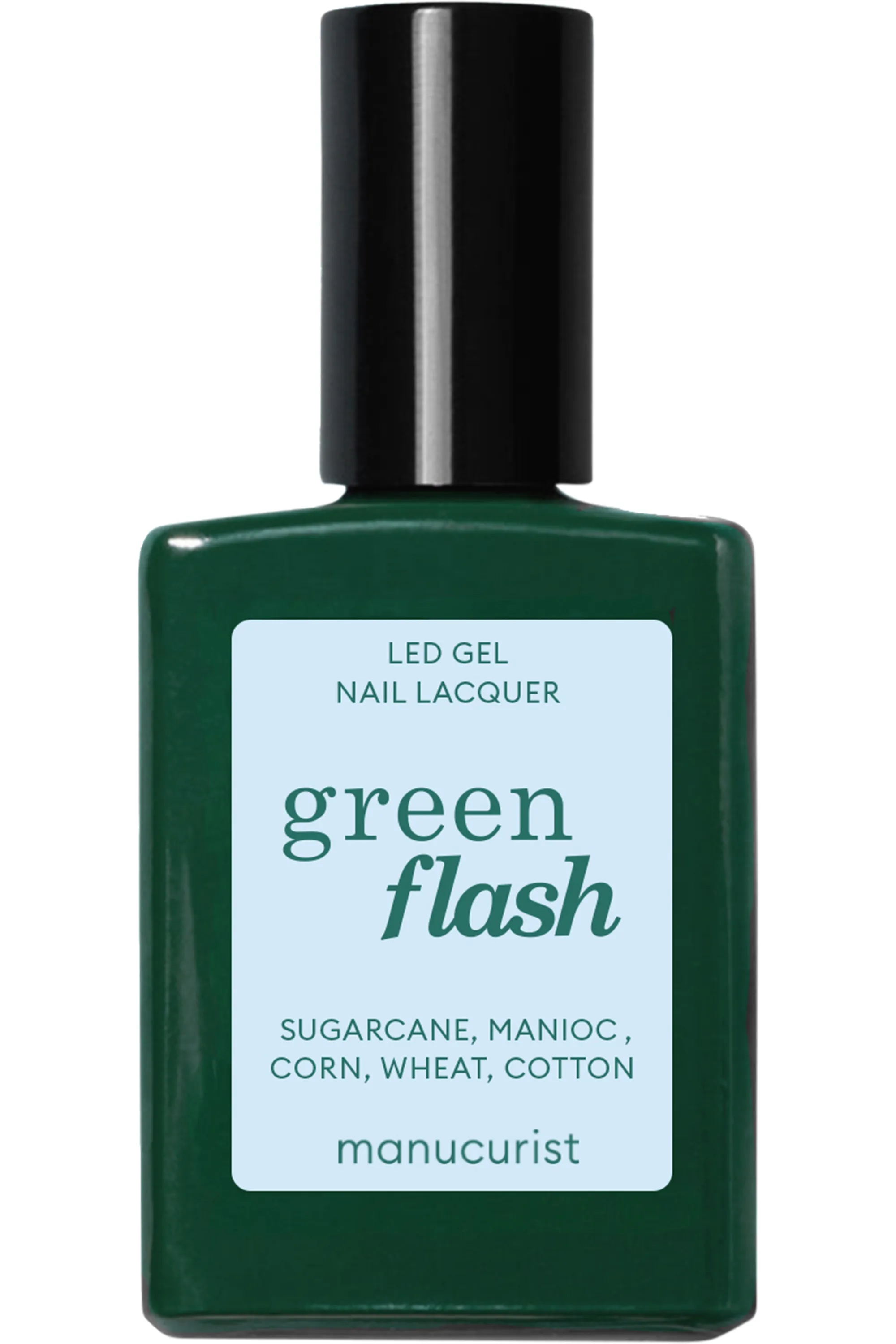 Manucurist Vernis semi-permanent Green Flash-15 ml