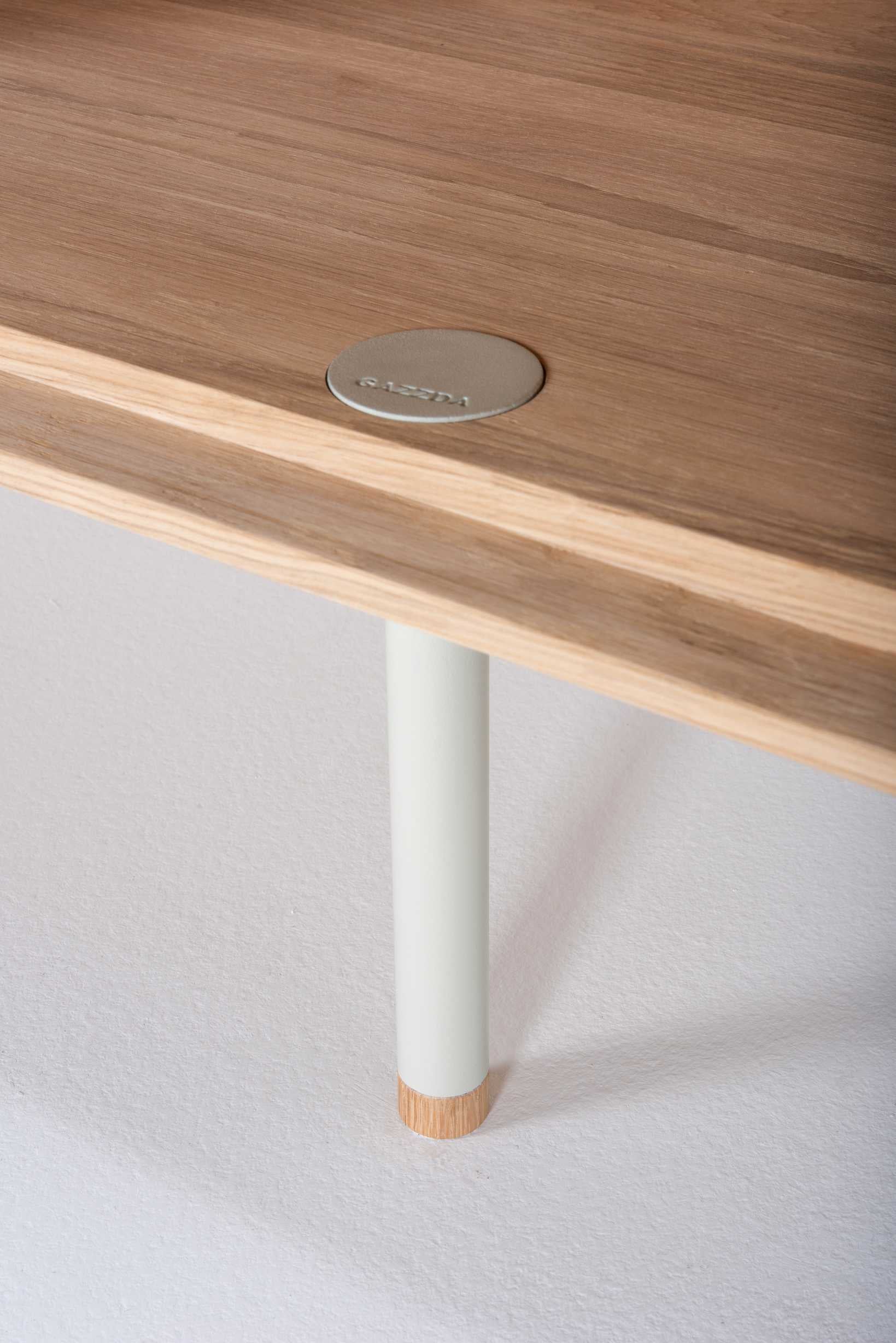 Fina dressoir 118 met deur Mushroom 4176 whitewash