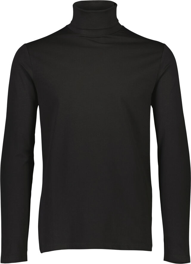 Lindbergh T-shirt med rullekrave Sort