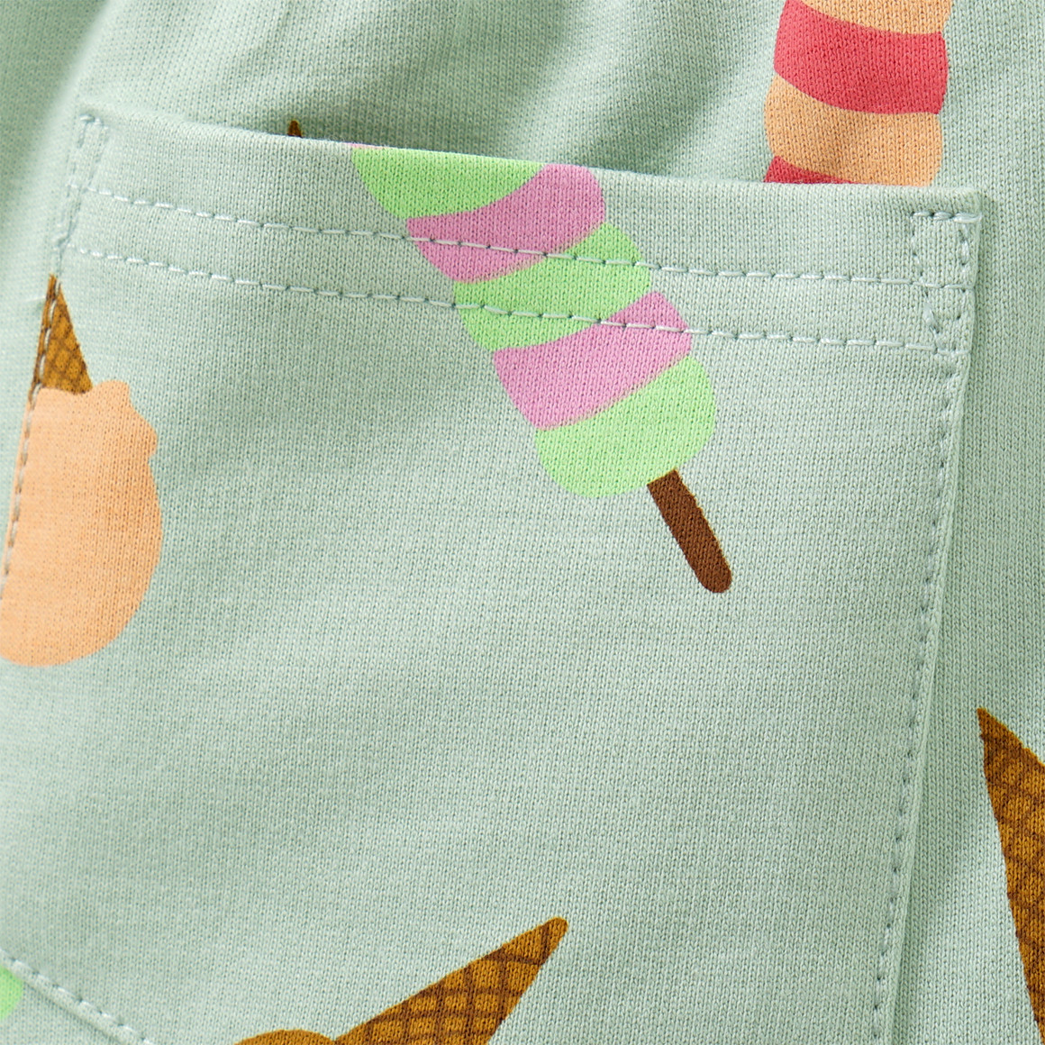 Topomini Baby T-Shirt und Joggingshorts im Set hellgrün