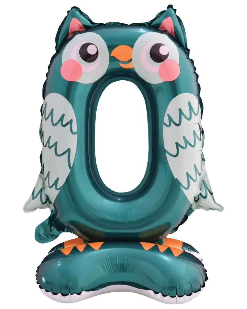 Folieballon Vilde dyr 40 cm - Nr 0