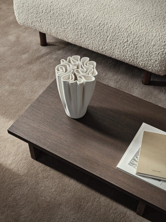 Ferm Living Kona salontafel low 78x47 donker gebeitst eiken