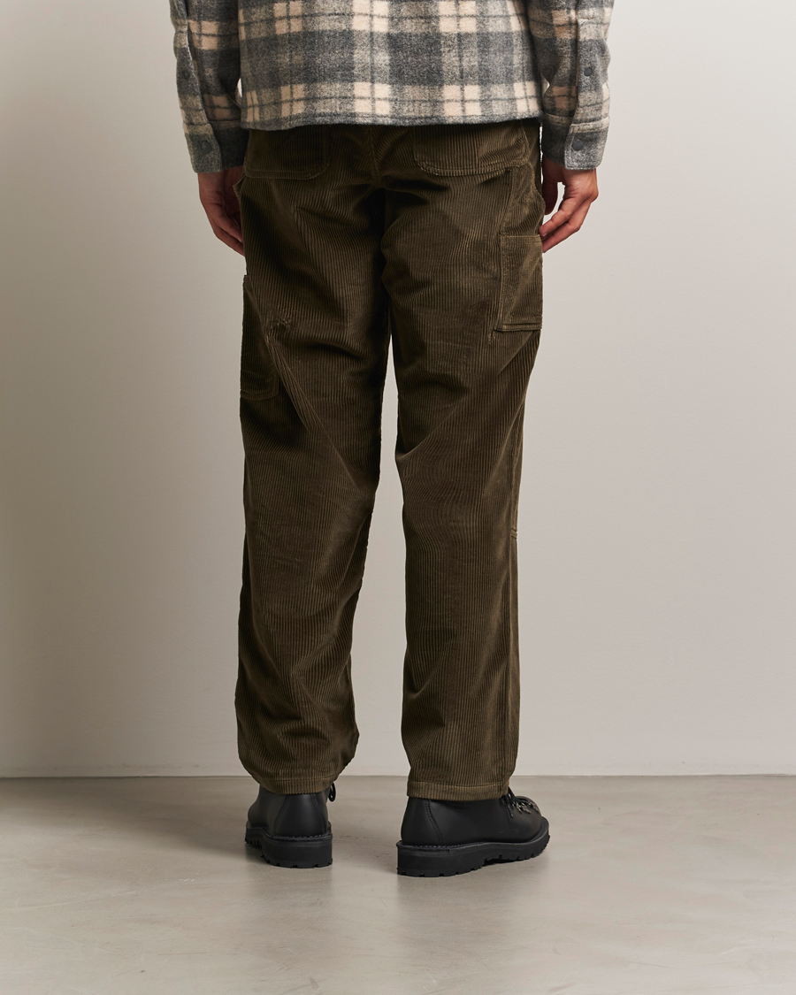 Moncler Corduroy Drawstring Trousers Military