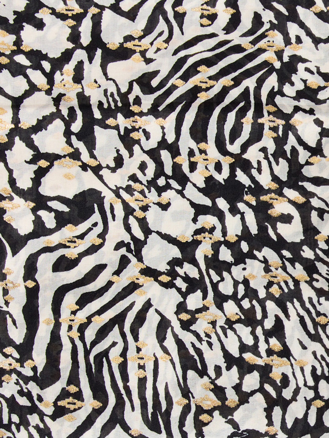 Foulard à imprimé animalier