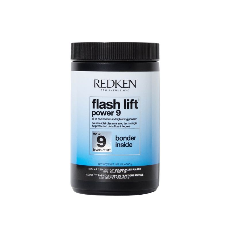 Poudre éclaircissante 9 tons avec bonder intégré Blonde Idol Flash Lift Redken 500g