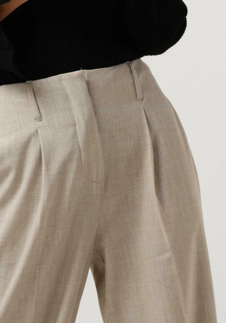 MSCH COPENHAGEN zand msch copenhagen wijde broek mschedrea hw long pants