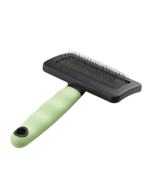Ferplast Slickerborstel Kat Lime&Zwart - Kattenvachtborstel