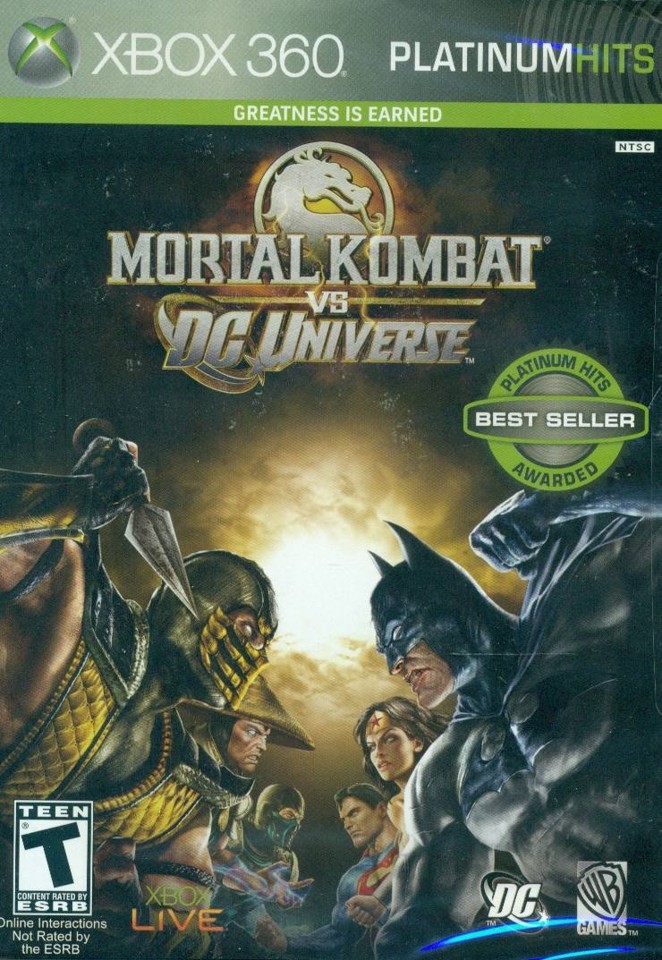 Mortal Kombat vs. DC Universe (Platinum Hits) (Import)- Xbox360