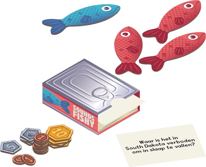 999 Games - Sounds Fishy - Partyspel - Nederlandstalig