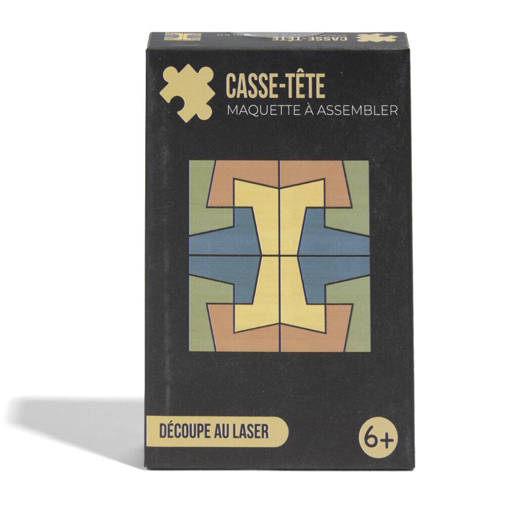 Casse-tête en bois - 8 modèles