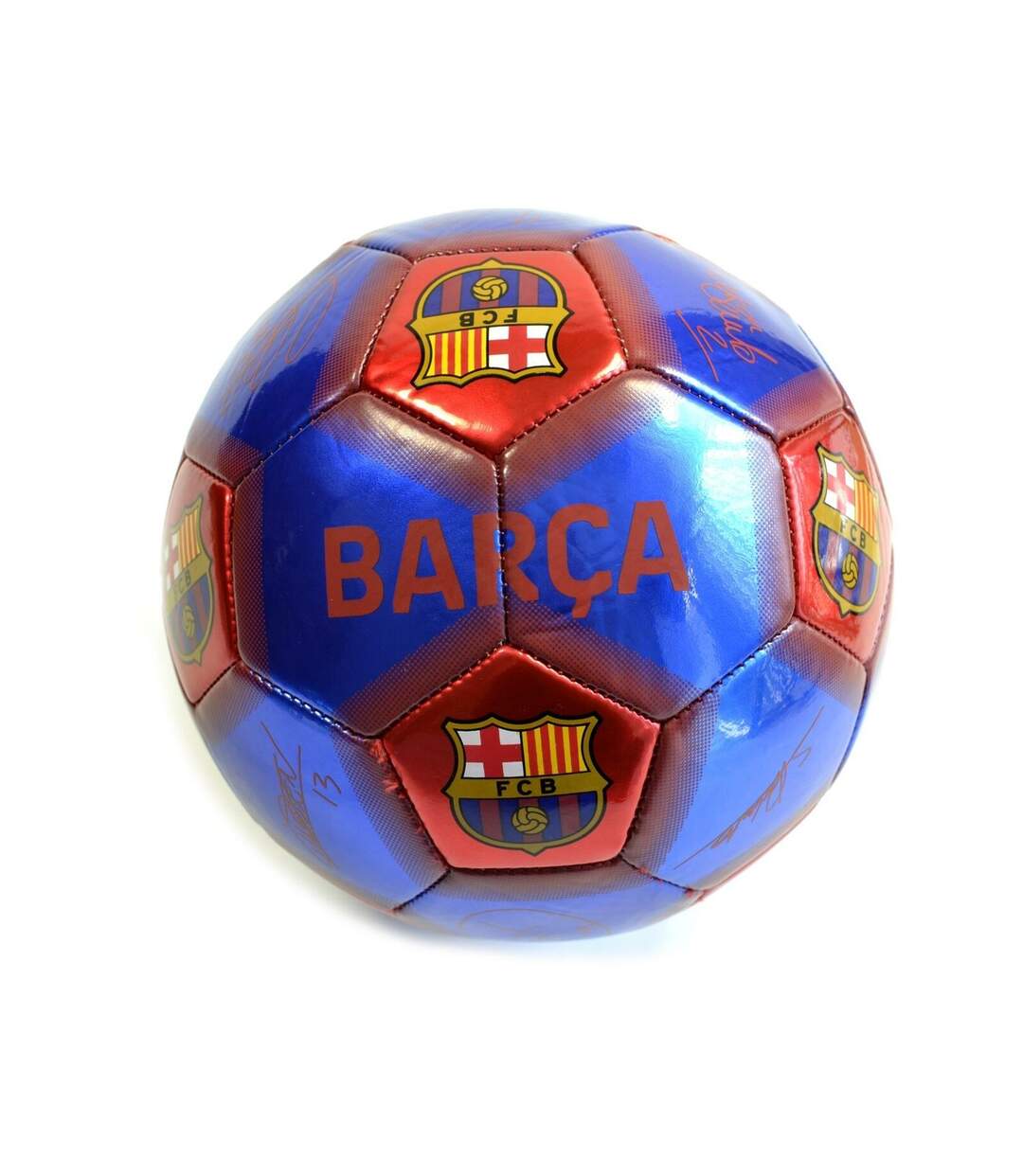 Barcelona FC - Ballon de foot (Bleu / rouge) (Taille 5) - UTSG18964