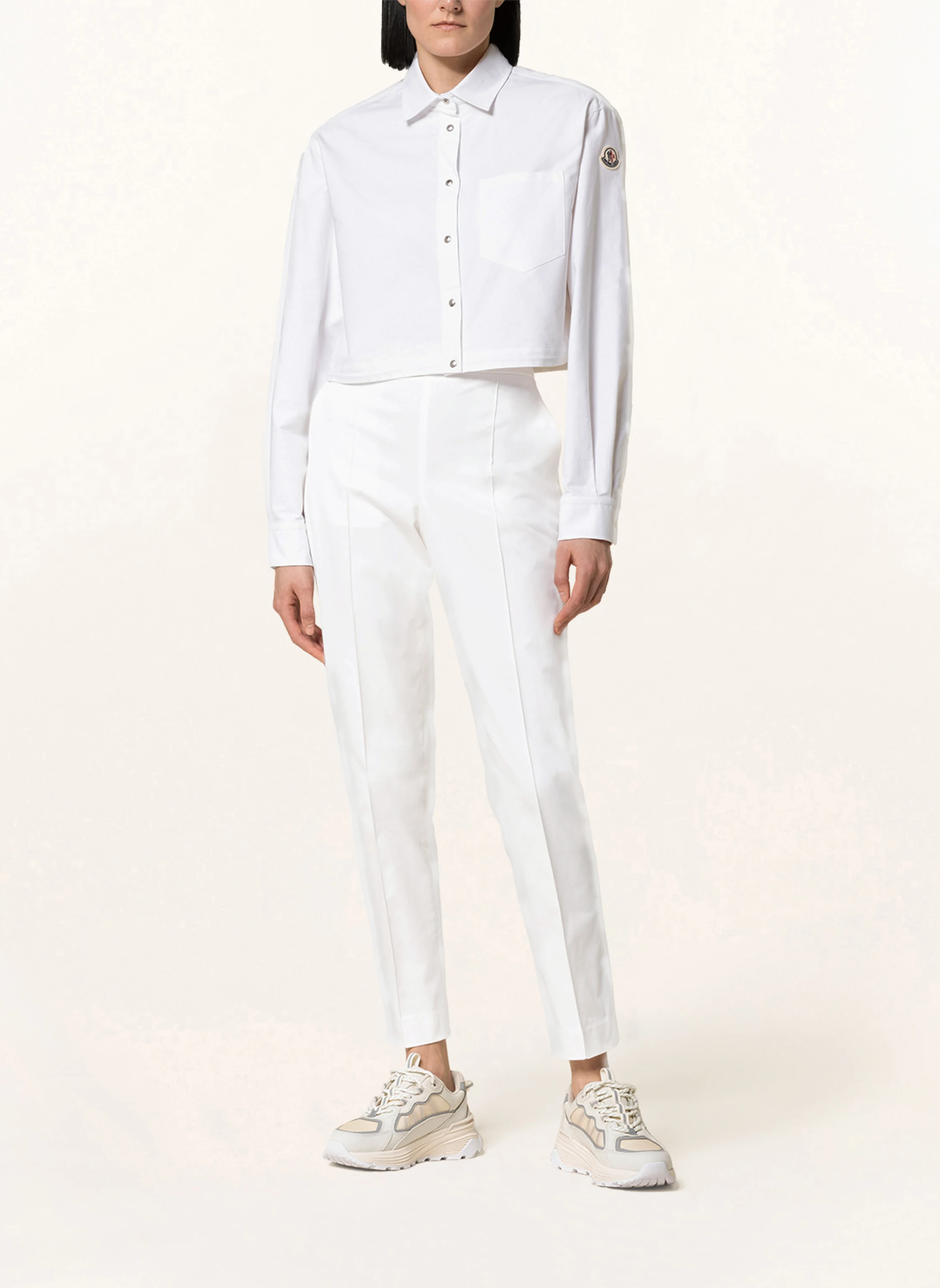 MONCLER Cropped-Hemdbluse