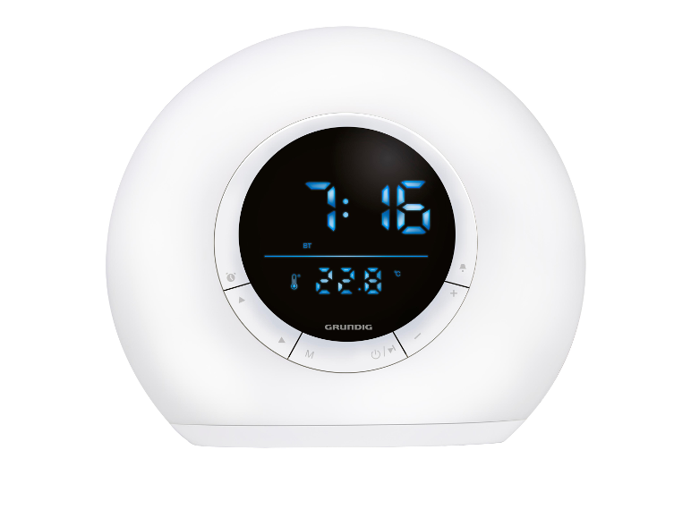Wake up light met radio