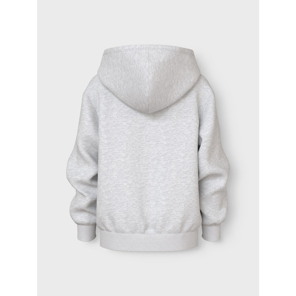 Køb Name It Grey Melange Valon Regular Sweat Cardigan