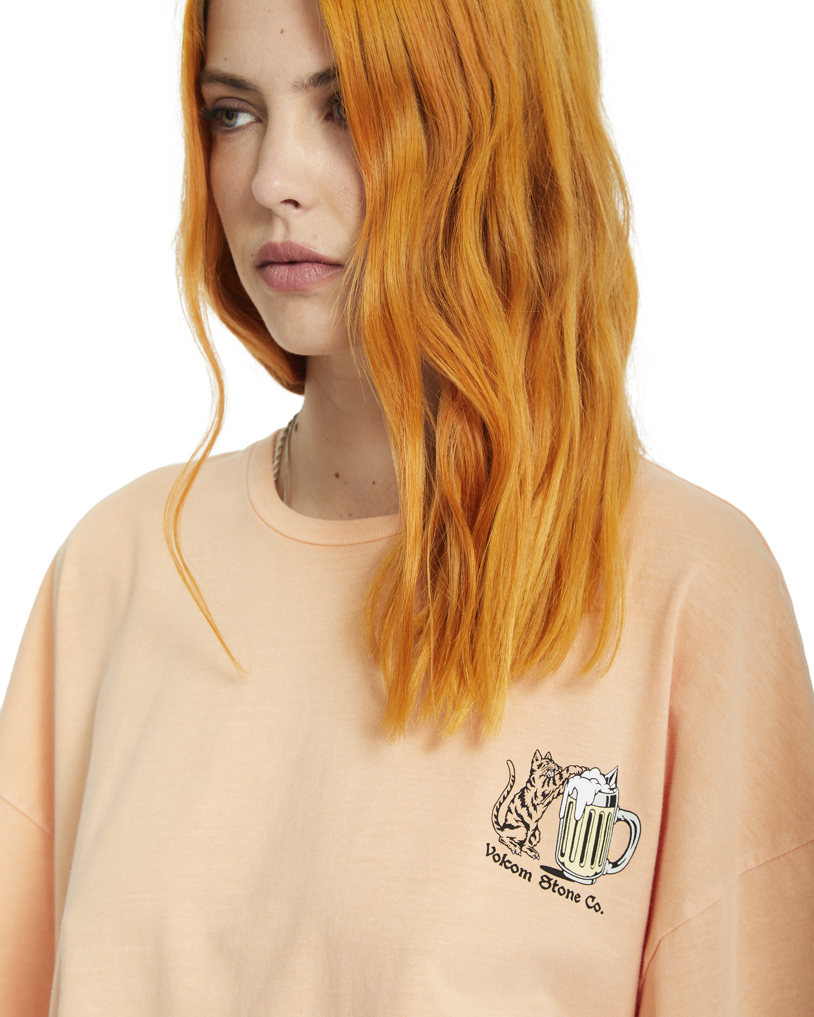 Volcom My Guys Tee / One Size Pale Peach