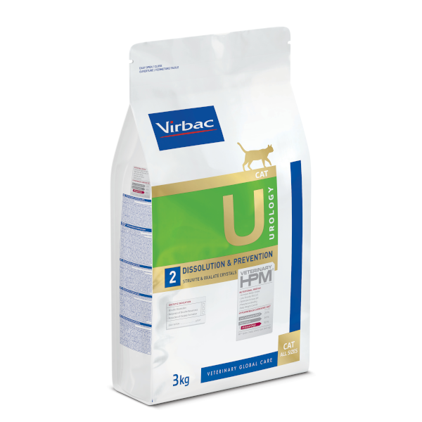Virbac croquette hpm chat urology dissolution et prévention 3kg