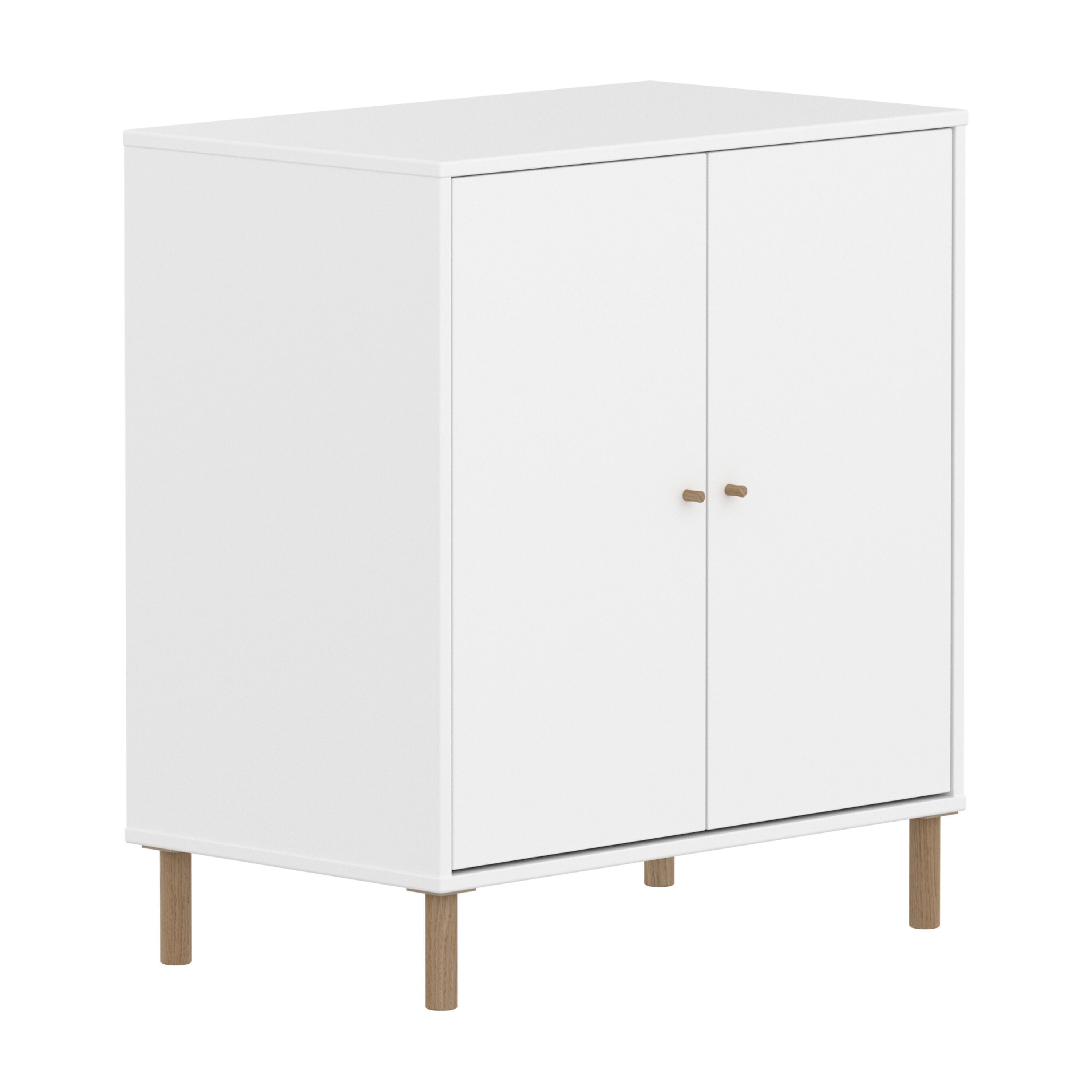 Flexa SAGA Kommode - Weiss / B: 75.0 cm x T: 45.0 cm x H: 84.0 cm