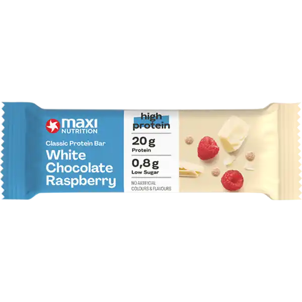 High Protein Bar White Chocolate Raspberry
