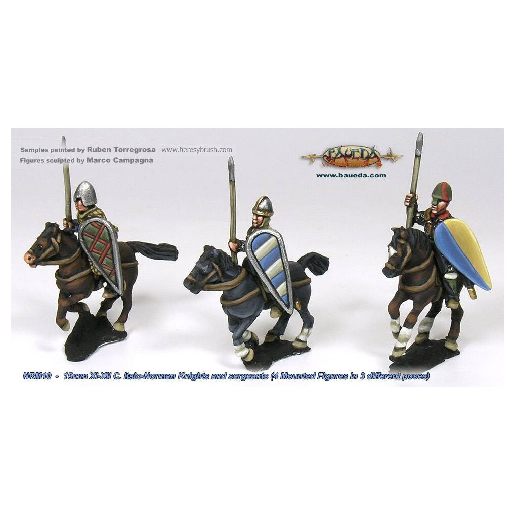 XI-XII C. Italo-Norman Knights and sergeants