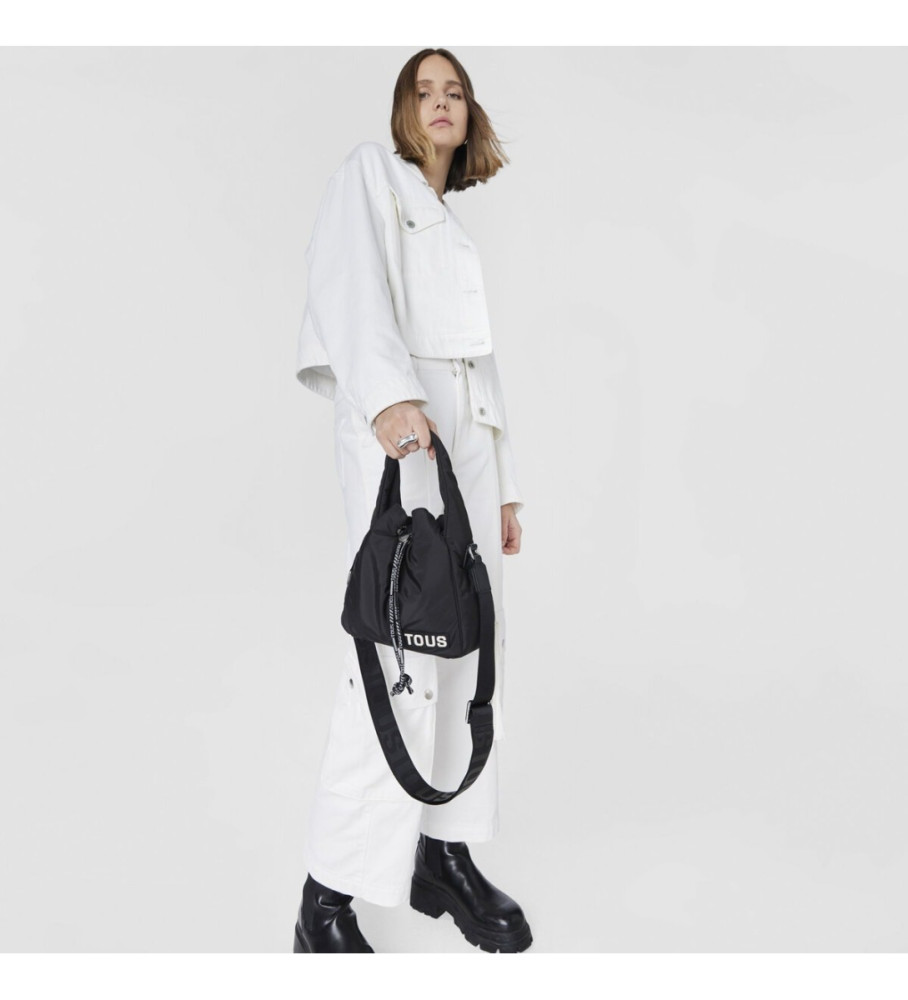Bolsa Tous T Carol Soft Black Bucket