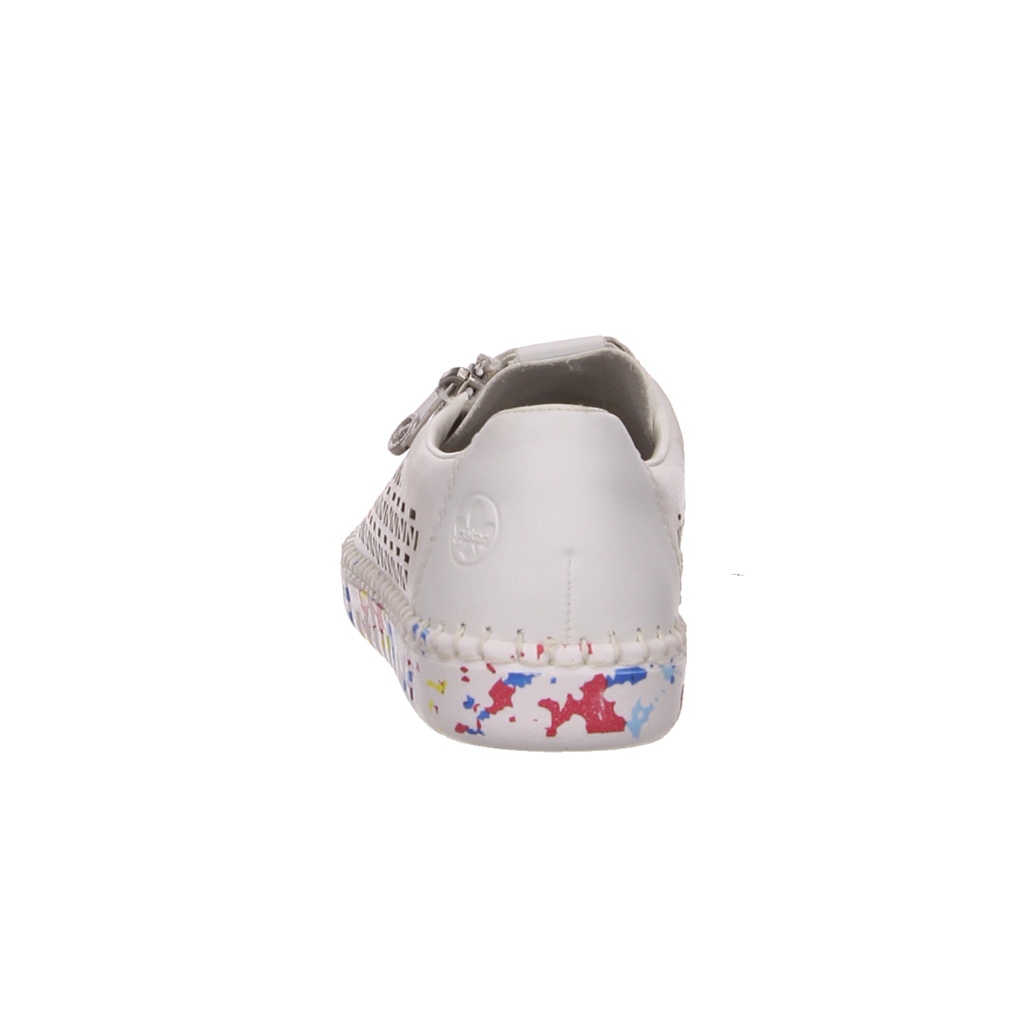 Rieker Slipper weiß weiss/weiss kombi