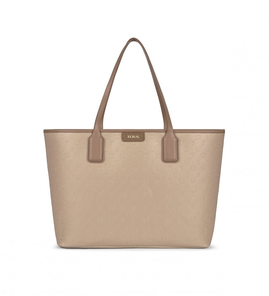Bolsa para carrinho de bebê Tous XL. Cor: Script Day Taupe - 29x50x15cm -
