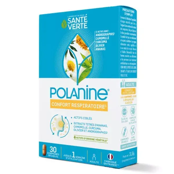Kit Santé Verte Polanine e Actirub para o seu conforto respiratório