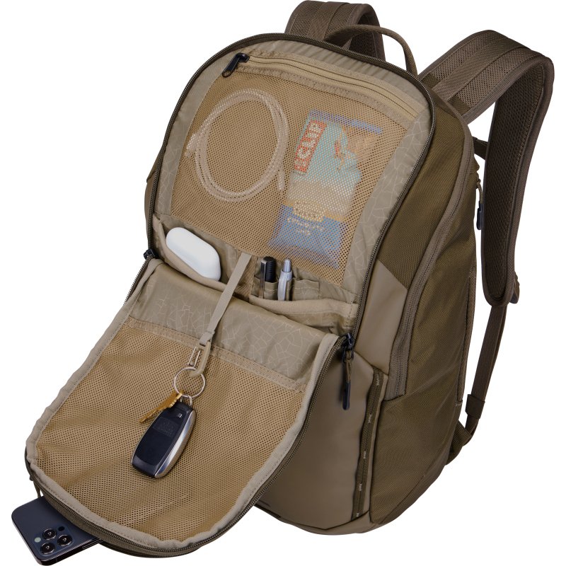 Thule Chasm TCHB215 Deep khaki sac à dos Sac à dos normal Kaki Polyester