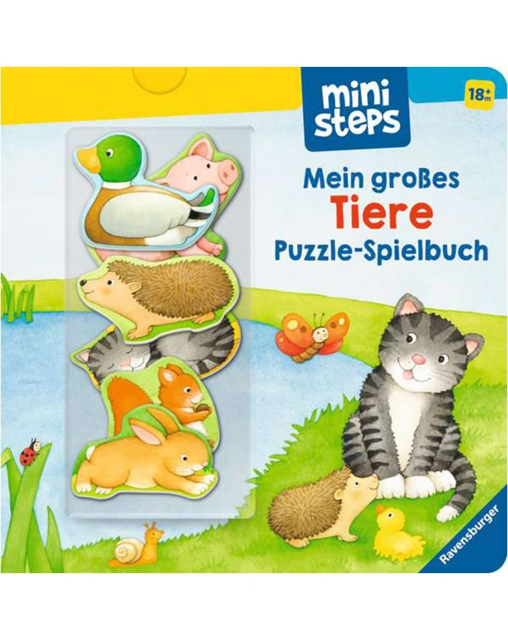 ministeps: Mein großes Tiere Puzzle-Spielbuch