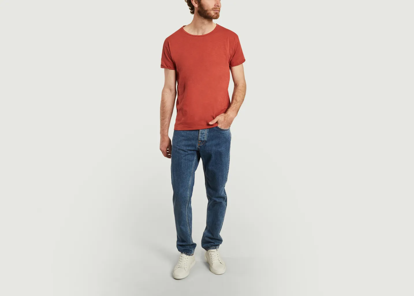 Jean Steady Eddie II Friendly Blue Nudie Jeans