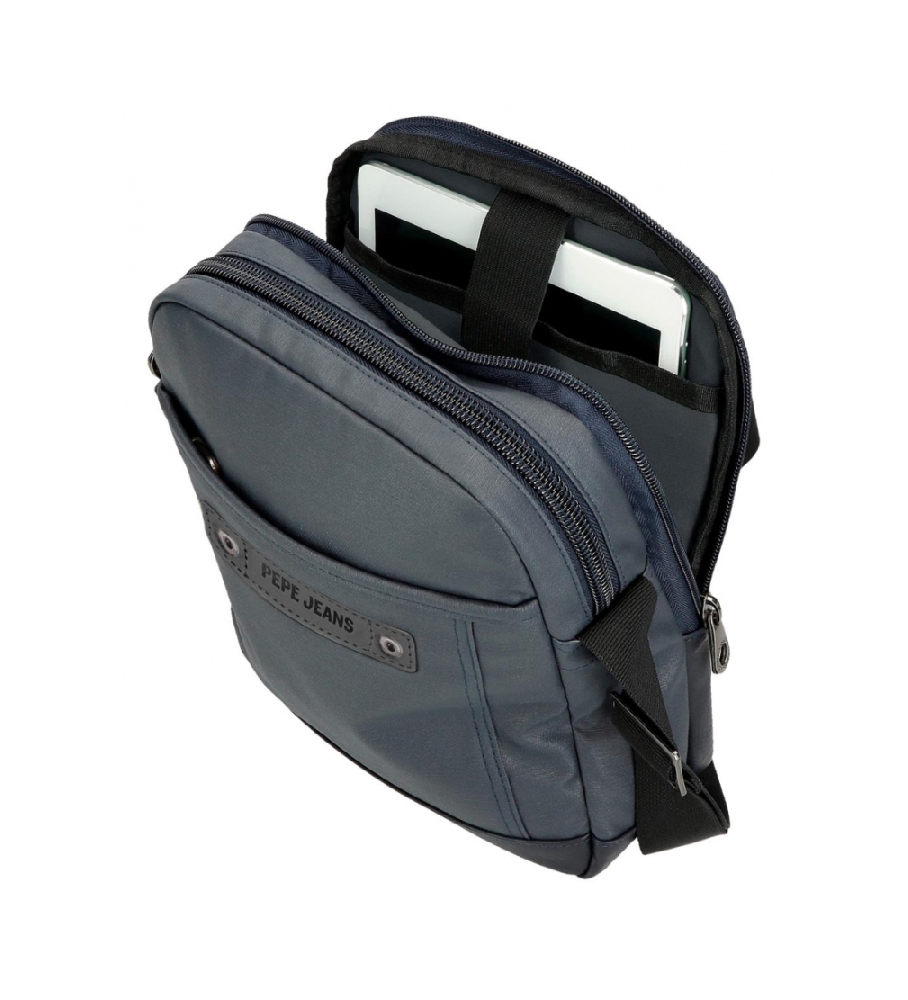 Bolsa de ombro para tablet Pepe Jeans Hatfield Navy