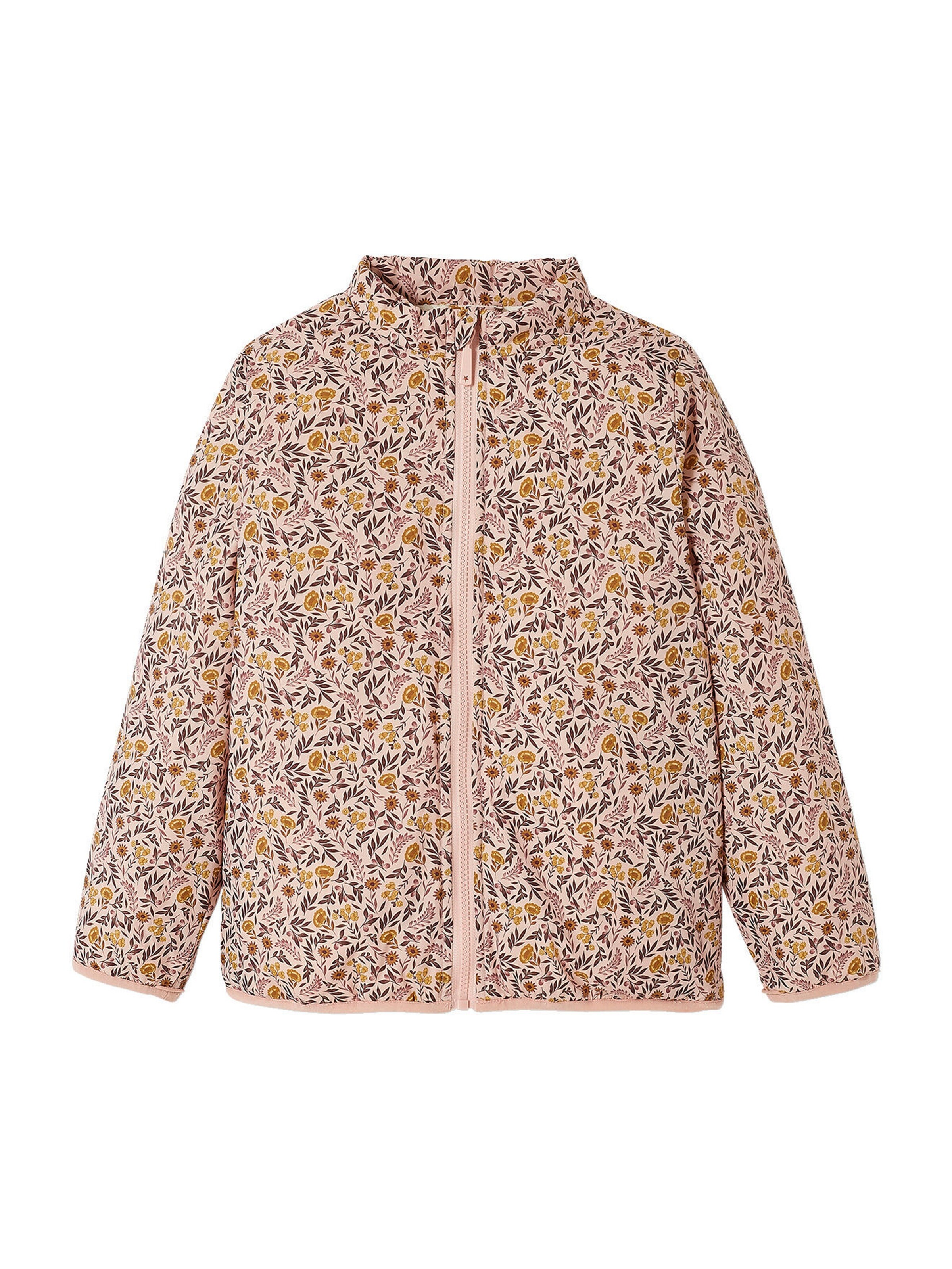 Vertbaudet Mädchen 3-in-1-Winterjacke mit Recycling-Polyester dunkelrosa
