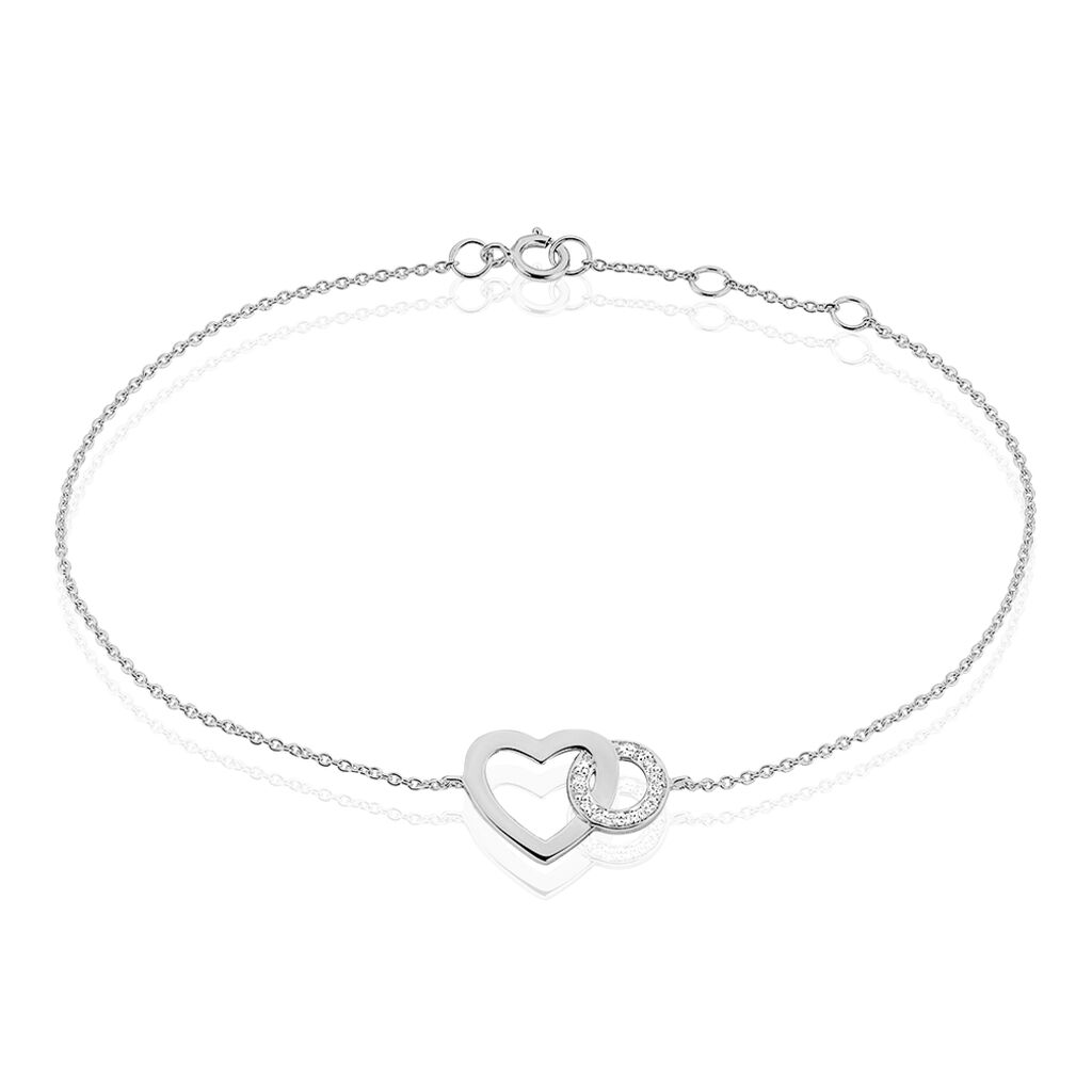 Bracelet Alysa Or Blanc Diamant