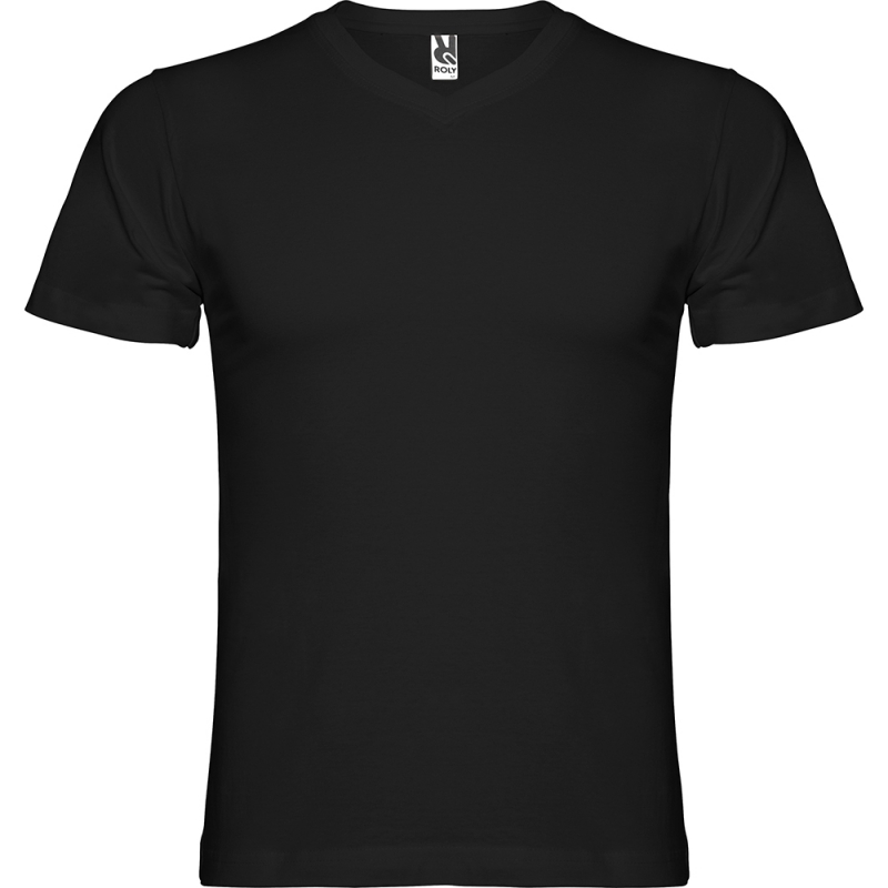 Roly R6503 - T-shirt Samoyedo à col en V et manches courtes pour homme
