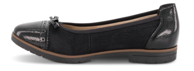 Rieker Ballerina Sort 45358-00