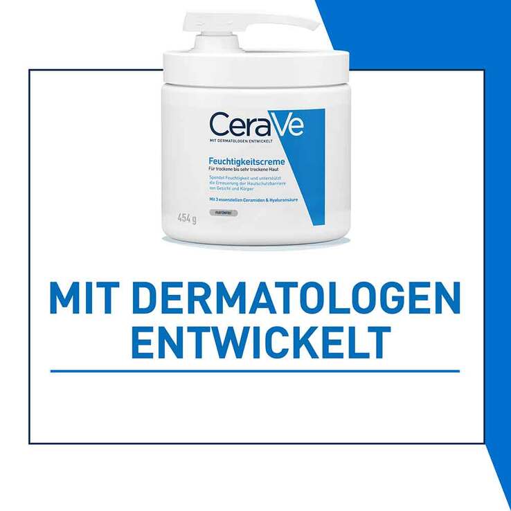 Cerave Feuchtigkeitscreme Pumpe, 454 g