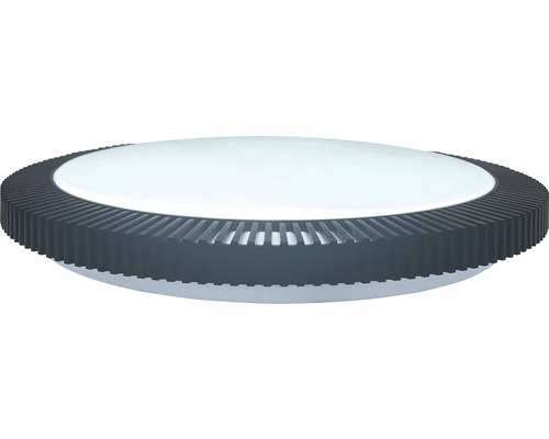 FLAIR LED plafondlamp CCT 25W 2700 lm 3000/4000/6500 K HxØ 69,5x40 cm Nunki wit/zwart + afstandsbediening + nachtlampfunctie