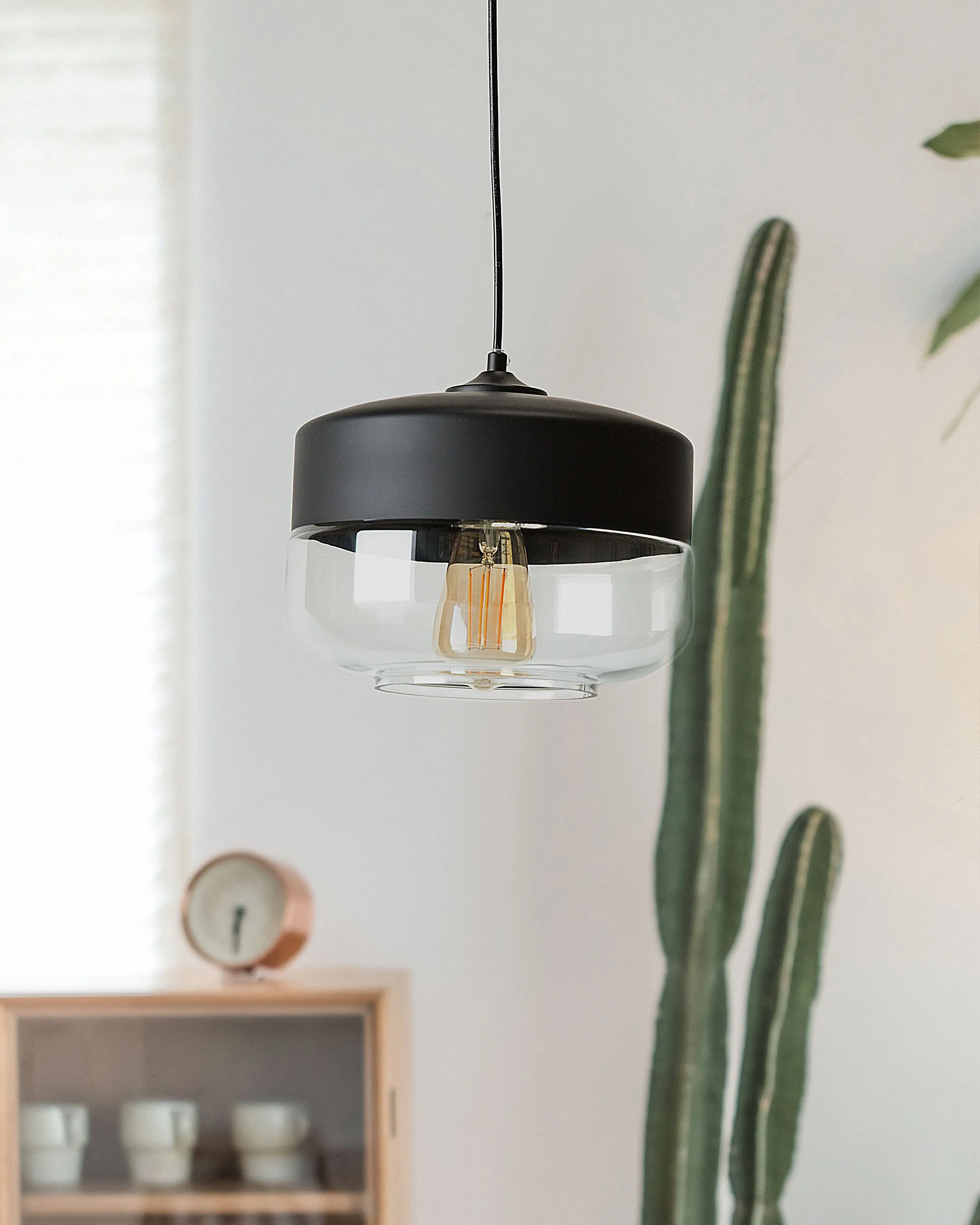 Hanglamp MURRAY Glas Zwart