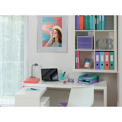 Esselte Colour'Breeze - Classeur à levier - Dos 82 mm - A4 - pour 500 feuilles - bleu