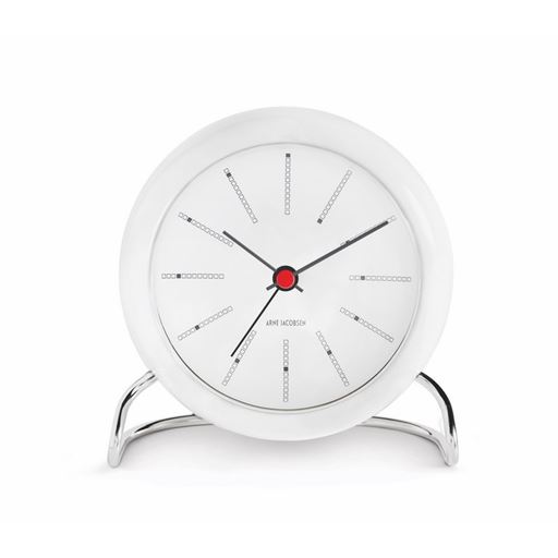 Arne Jacobsen Bankers Bordur, Hvid, Ø11 cm
